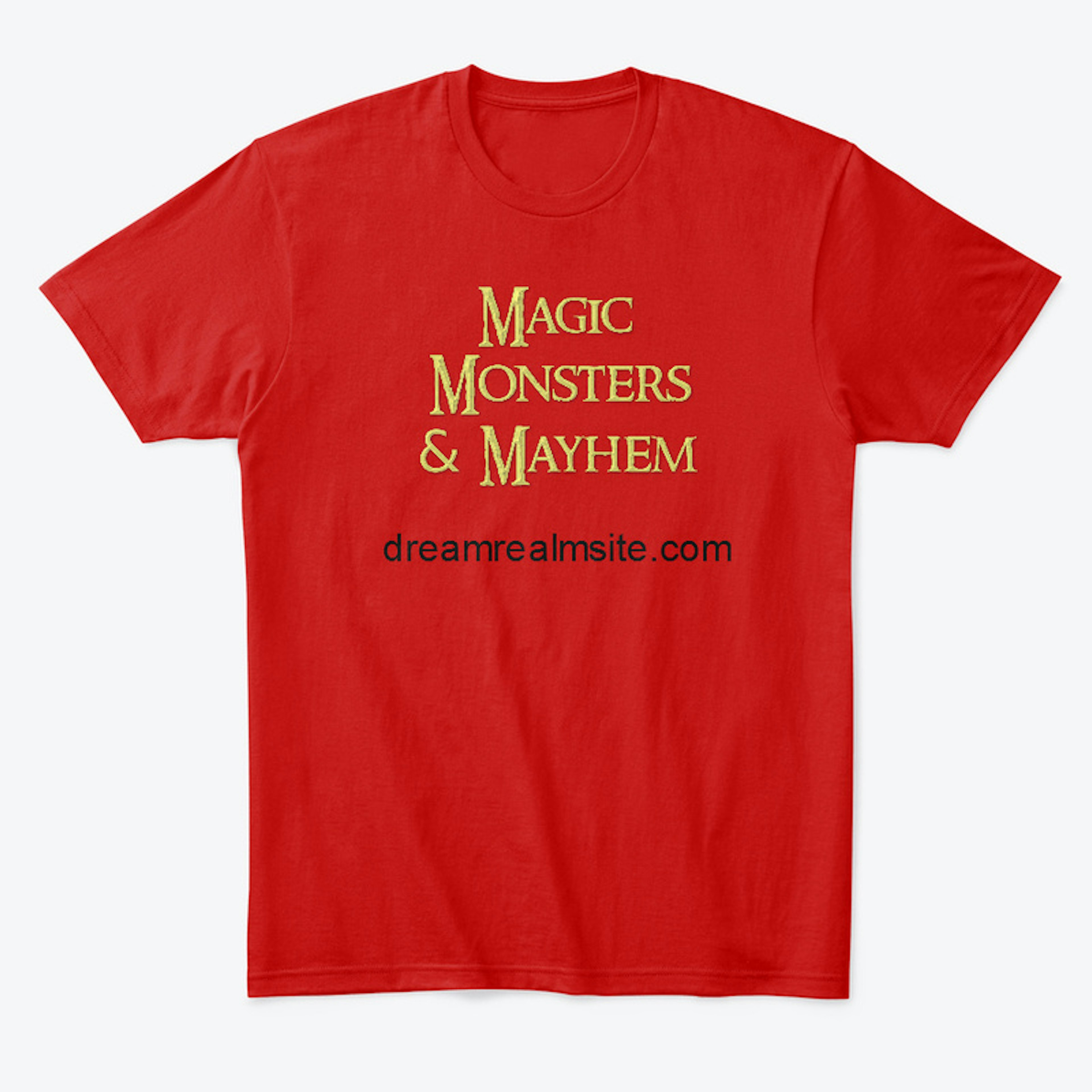 Magic, Monsters and Mayhem Logo Tee