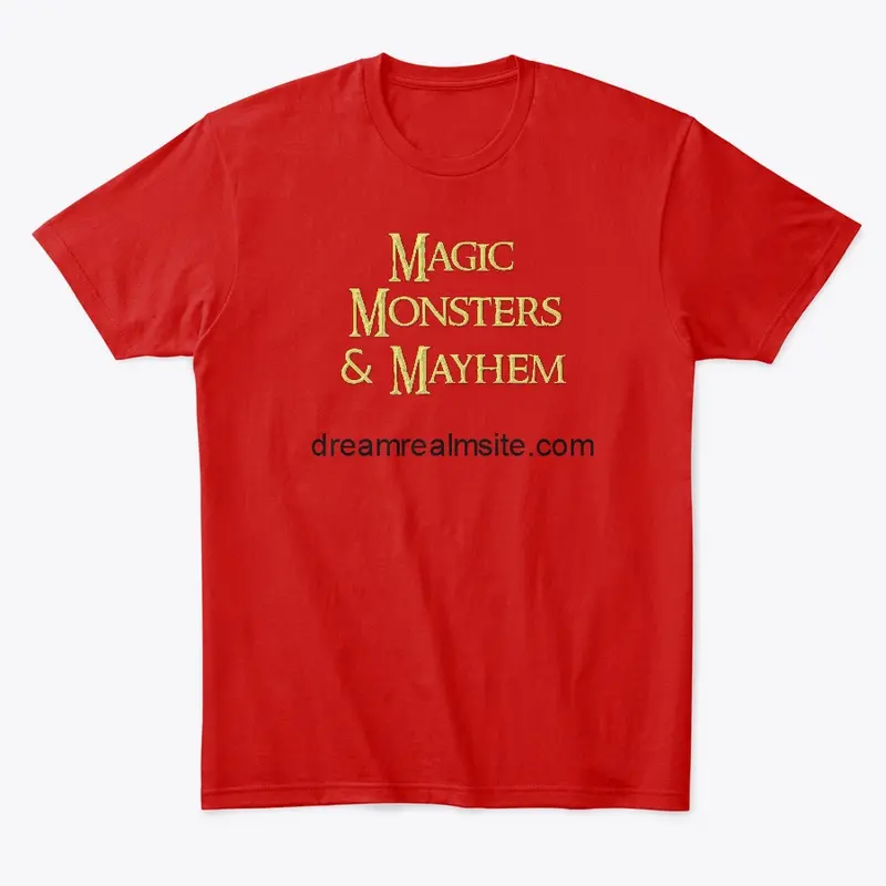 Magic, Monsters and Mayhem Logo Tee