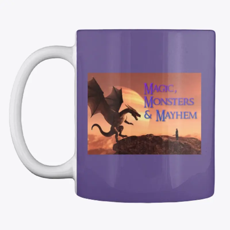 Magic, Monsters and Mayhem Dragon Mug